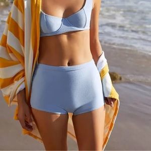 Faithfull The Brand Kenzie Terry Bikini Bottom Medium NWT